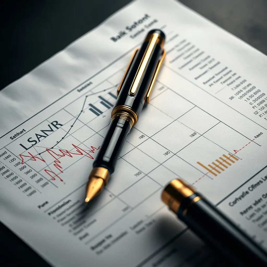 Close-up of a high-end fountain pen resting on a technical b